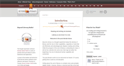 Desktop Screenshot of beyondliteracy.com